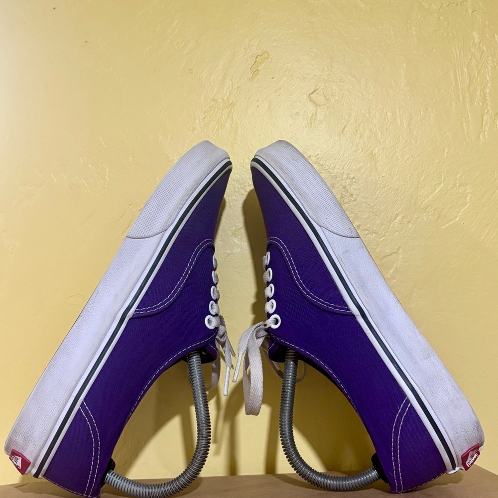 Vans Adult Unisex Purple Classic Sneakers - Men’s 6.5 / Women’s 8 - Picture 3 of 7